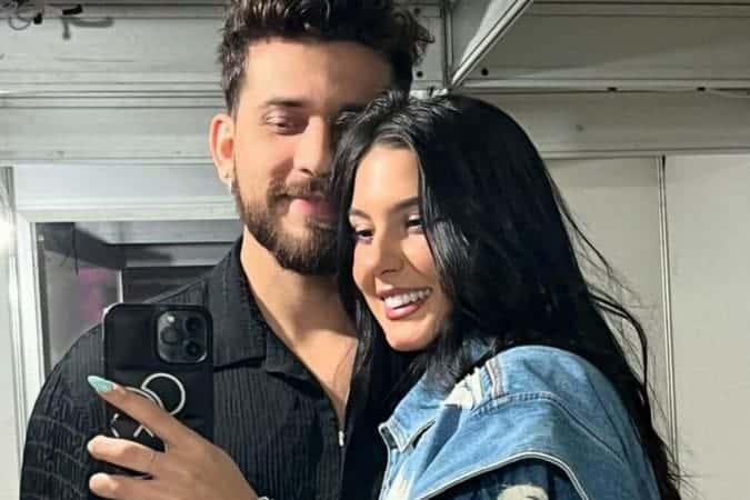 Gustavo Mioto celebra primeiro ano de namoro com Ana Castela