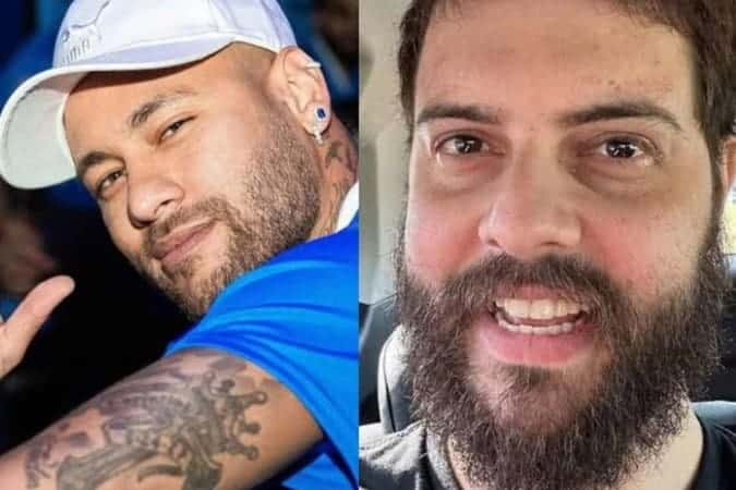 Neymar faz as pazes com Diogo Defante após chamá-lo de “otário”