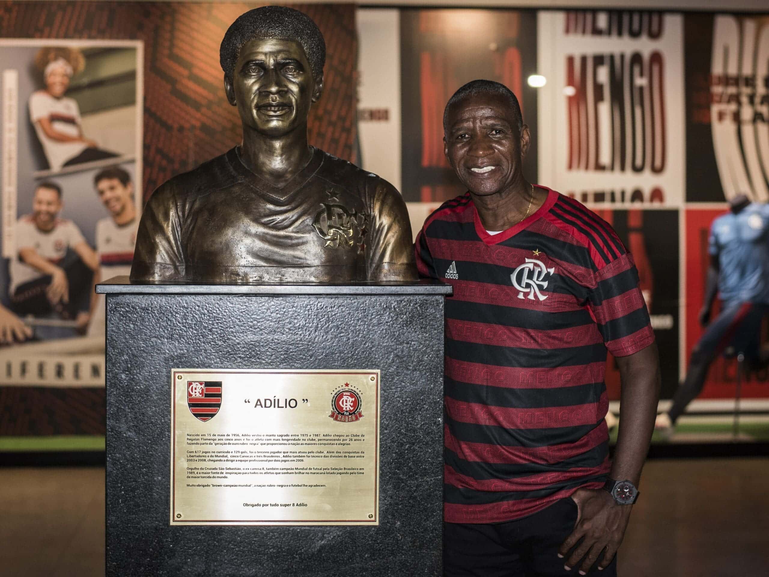 “Anjo Rubro-Negro”: Ídolo do Flamengo, Adílio, falece ao 68 anos