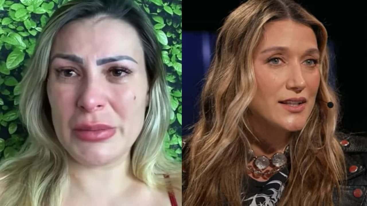 Andressa Urach ‘parte para cima’ de Gabriela Pugliesi