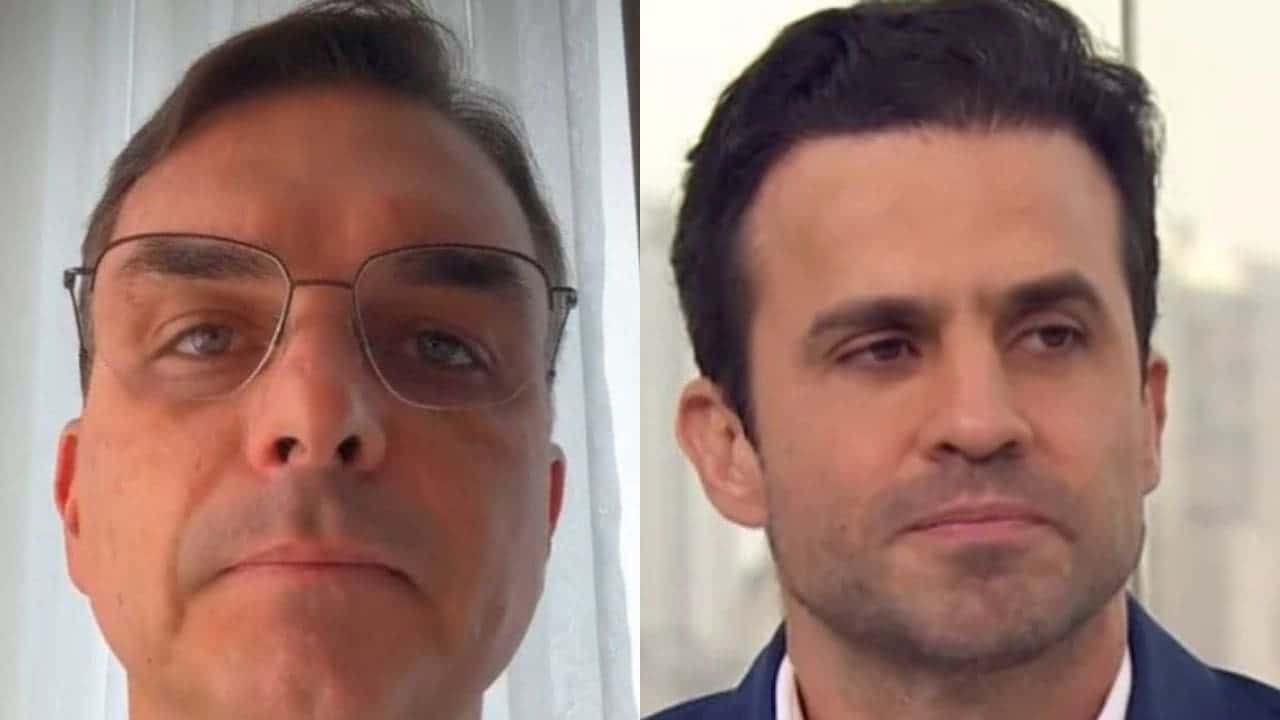 Flávio Bolsonaro é ‘atacado’ por eleitores de Pablo Marçal em vídeo