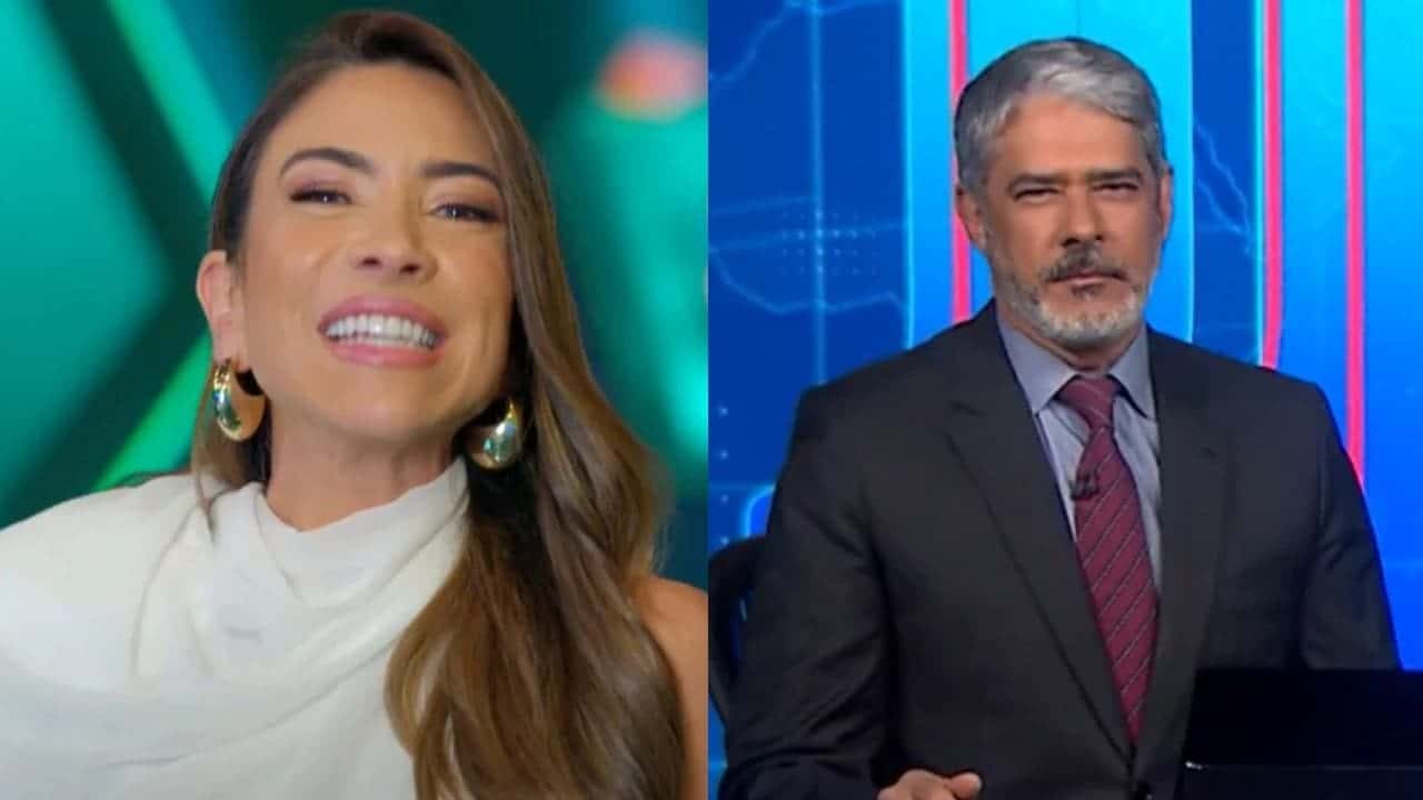 Patrícia Abravanel ‘usa’ William Bonner para promover o ‘Show do Milhão’