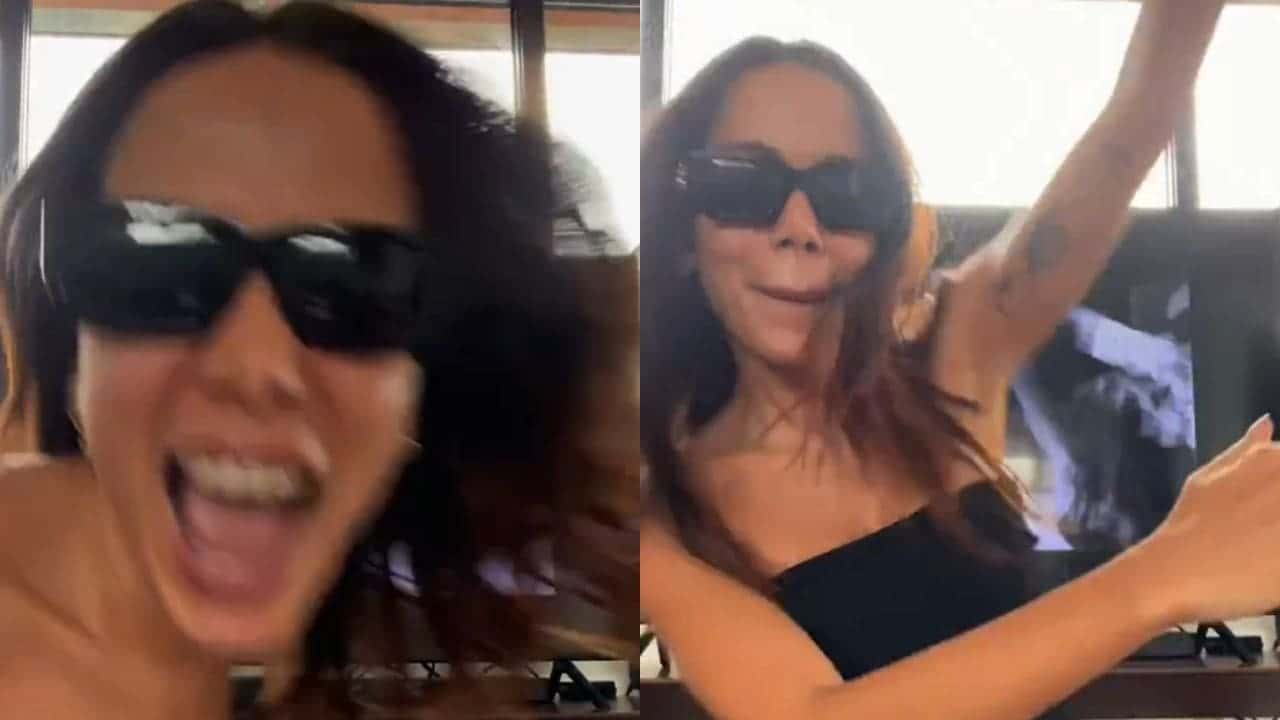 VÍDEO: Anitta se descontrola após ter álbum de funk indicado ao Grammy