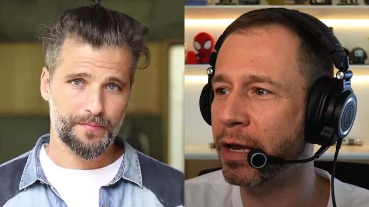 Bruno Gagliasso volta a fazer chacota com Tiago Leifert