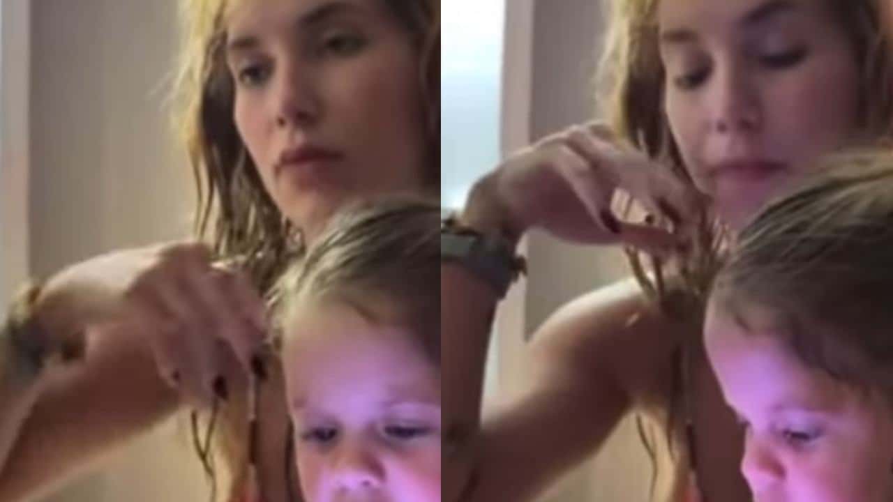 Atitude de Virginia Fonseca com a filha Maria Flor dá o que falar