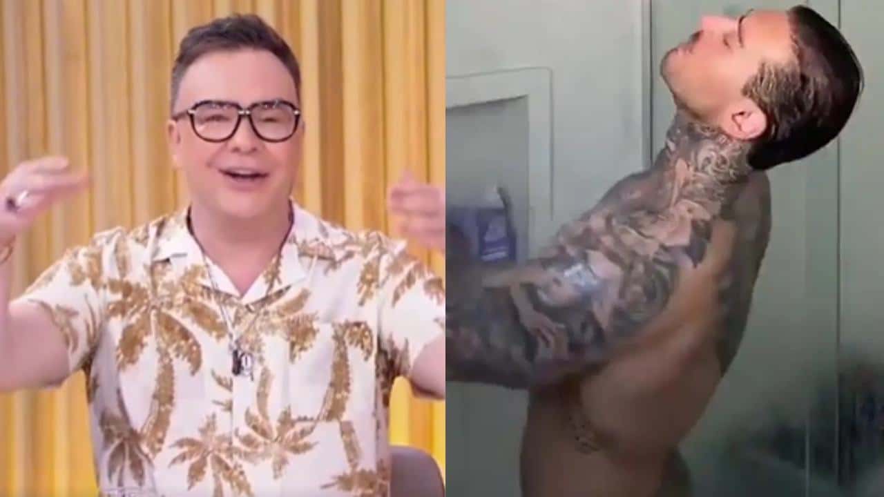 Felipeh Campos ridiculariza Lucas Lucco após cantor aparecer nu em vídeo