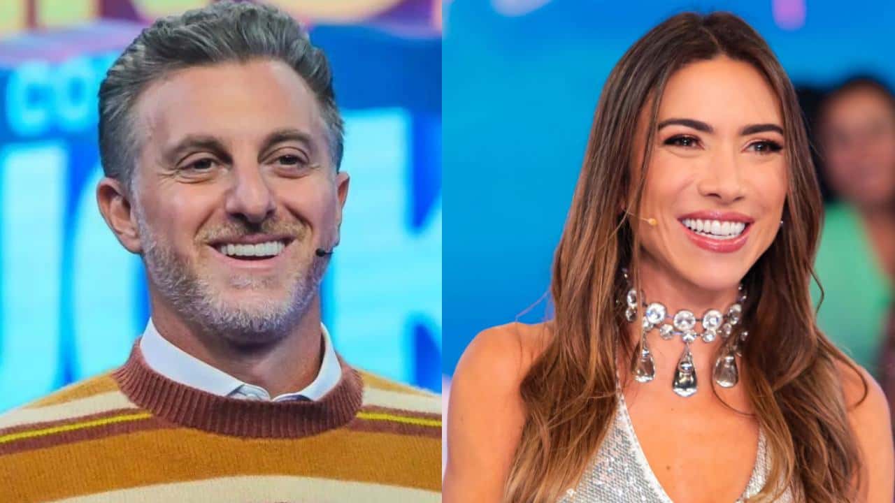 Luciano Huck e Patrícia Abravanel se unem ao vivo em especial na Globo
