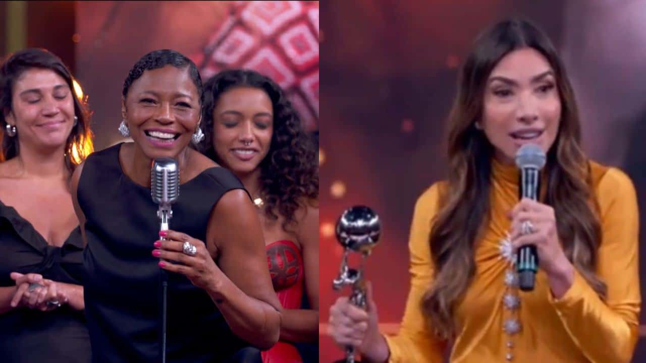 Melhores do Ano: Atriz da Globo agradece a Orixá e web vê indireta para Patrícia Abravanel