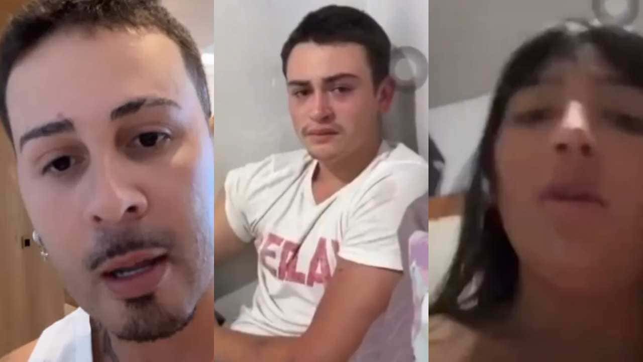 Carlinhos Maia se indigna com vídeo de influenciadora dando surra no namorado