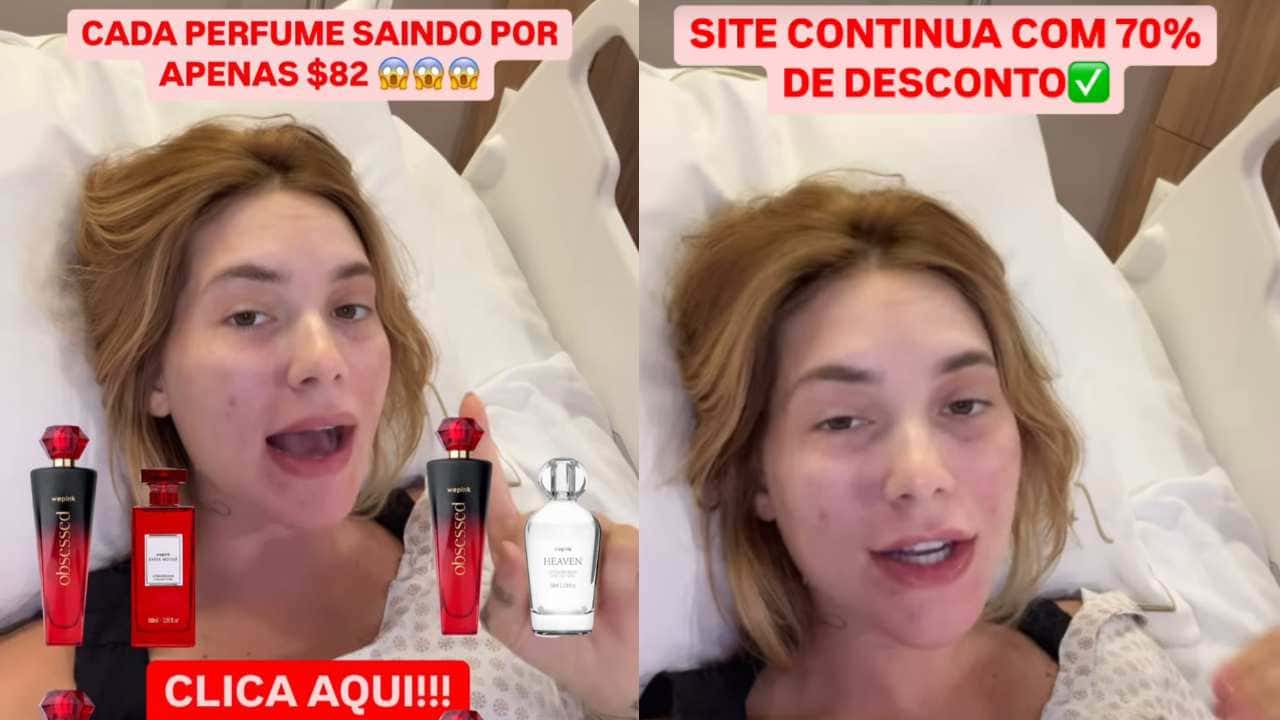Virginia Fonseca é criticada após fazer ‘merchan’ da cama do hospital