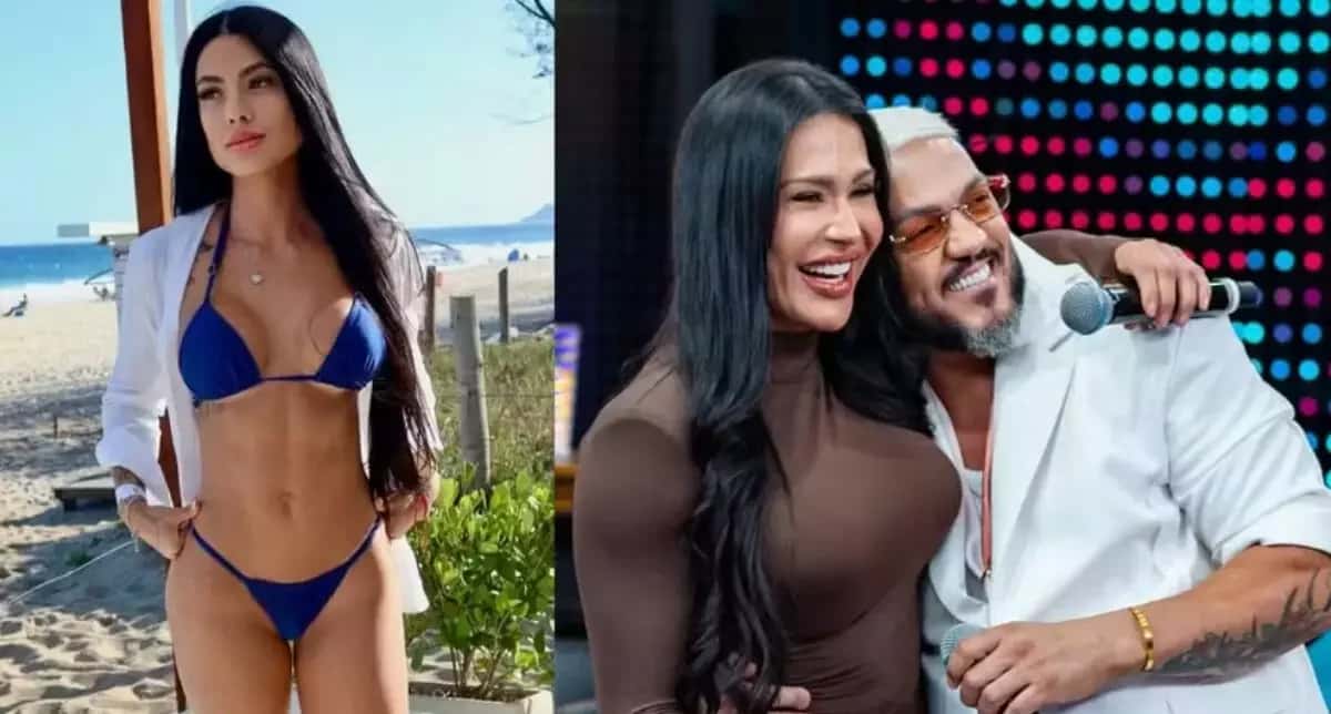 Namorada de Belo explica ‘sumiço’ durante reencontro do cantor com Gracyanne