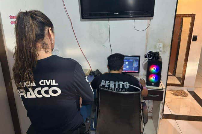 Menor de 14 anos é apontado como líder de crimes on-line contra crianças