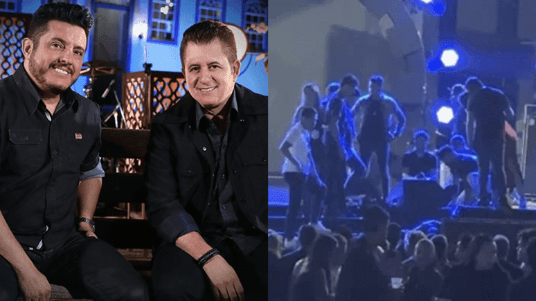 Atualização: estado de saúde de Marrone, dupla de Bruno, após queda de palco