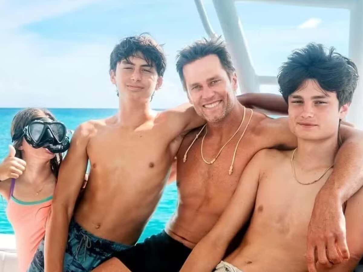 Tom Brady revela ter decepcionado seus filhos com Gisele: ‘Só percebe depois’
