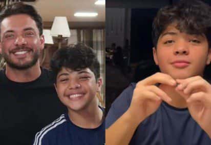 Filho de Safadão faz primeira aparição após retirada de tumor raro