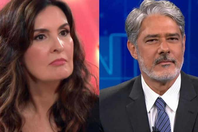 Fátima Bernardes expõe preocupação que teve ao descobrir saída de William Bonner do ‘JN’