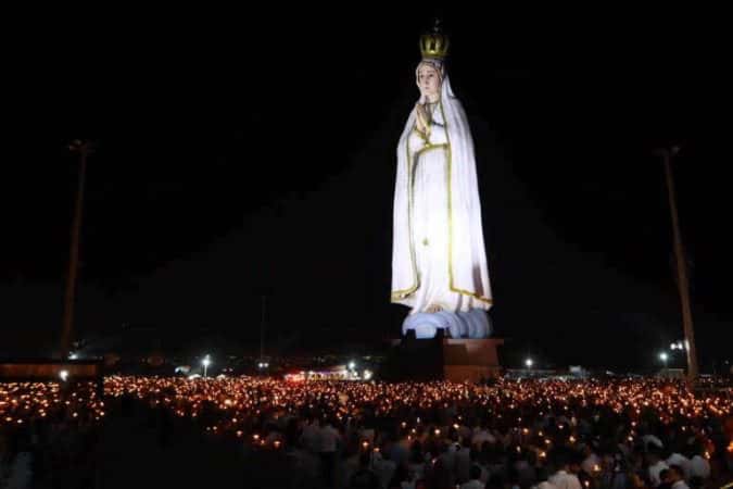Maior imagem de Nossa Senhora de Fátima do mundo é inaugurada no Ceará