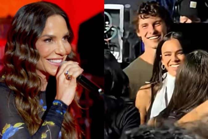 Ivete Sangalo entrega relação de Marquezine e Shawn Mendes: ‘Filha e genro’