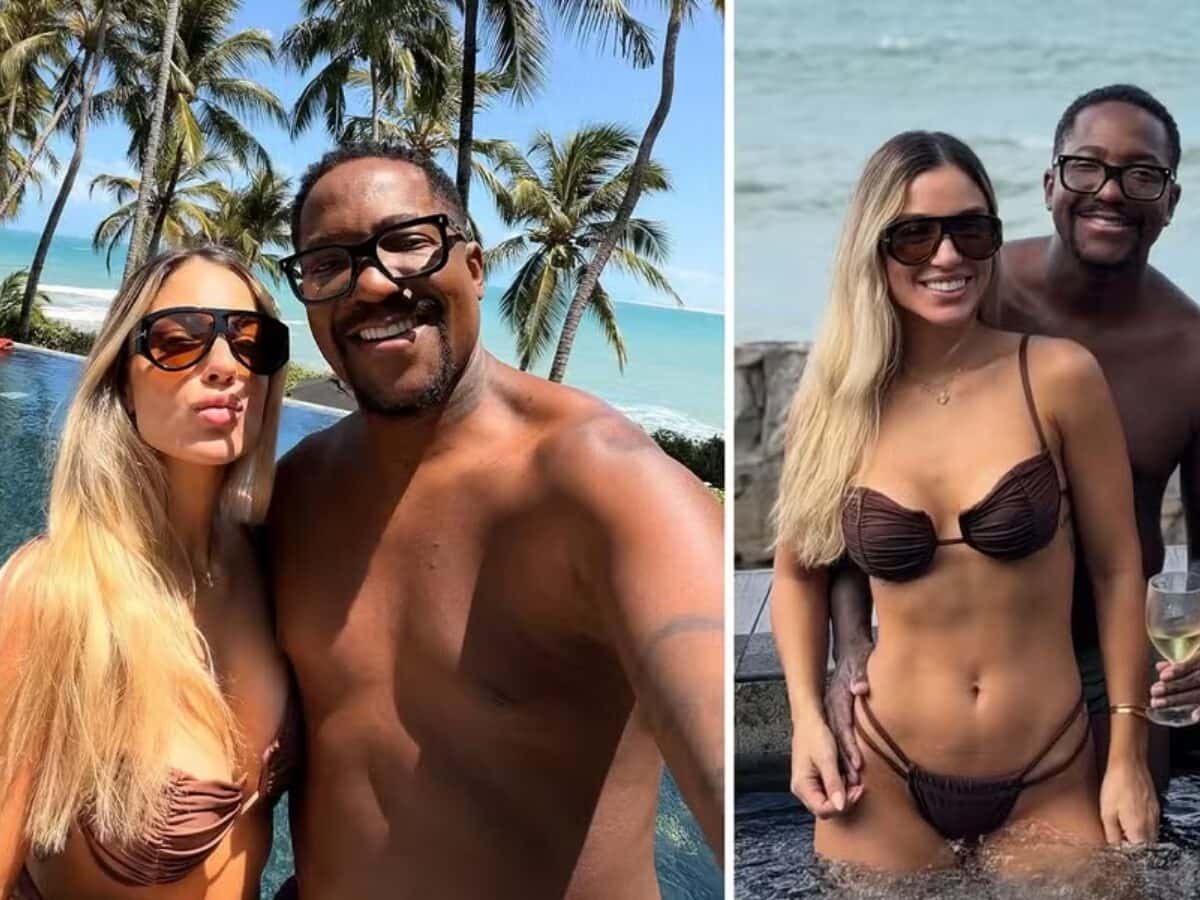 Mumuzinho mostra viagem romântica com a mulher no Ceará: ‘No paraíso’