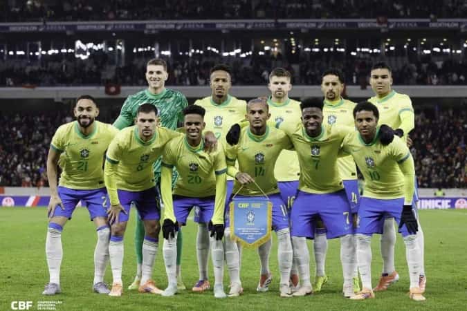 Brasil pega Marrocos, Haiti e Escócia na Copa de 2026
