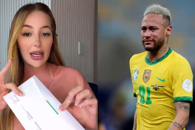 Ex-amante de Neymar expõe exame de DNA e mistério intriga público