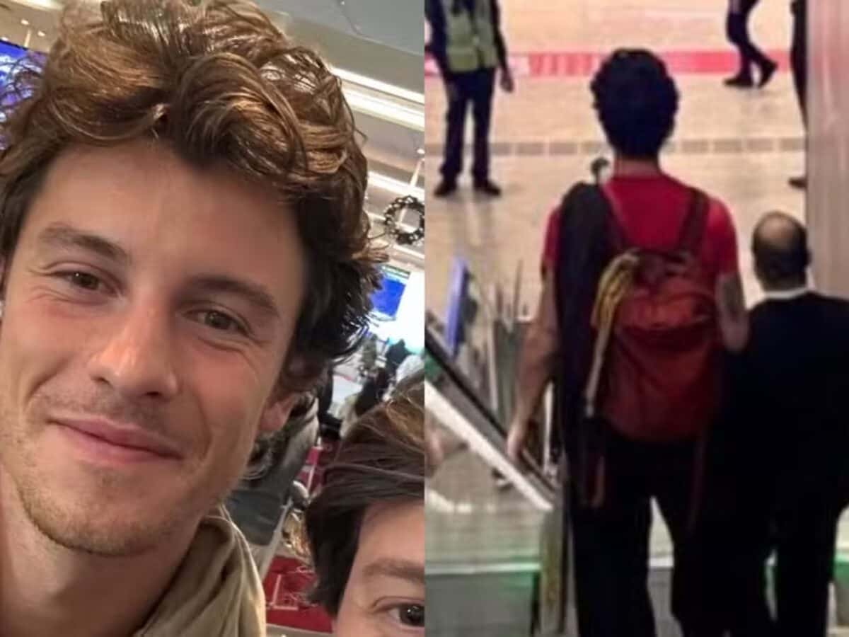 Após 29 dias, Shawn Mendes deixa o Brasil e volta para o Canadá