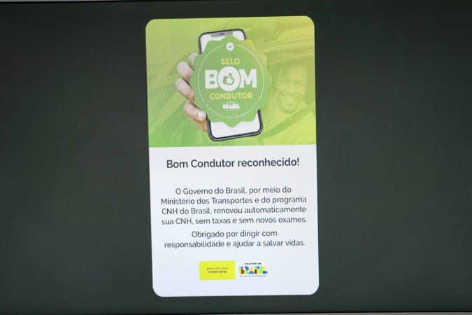 Renovação da CNH do bom condutor já está valendo