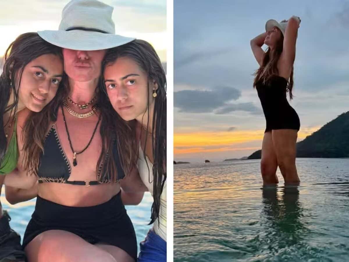 Na praia, Giovanna Antonelli surge deslumbrante e ganha elogios na web