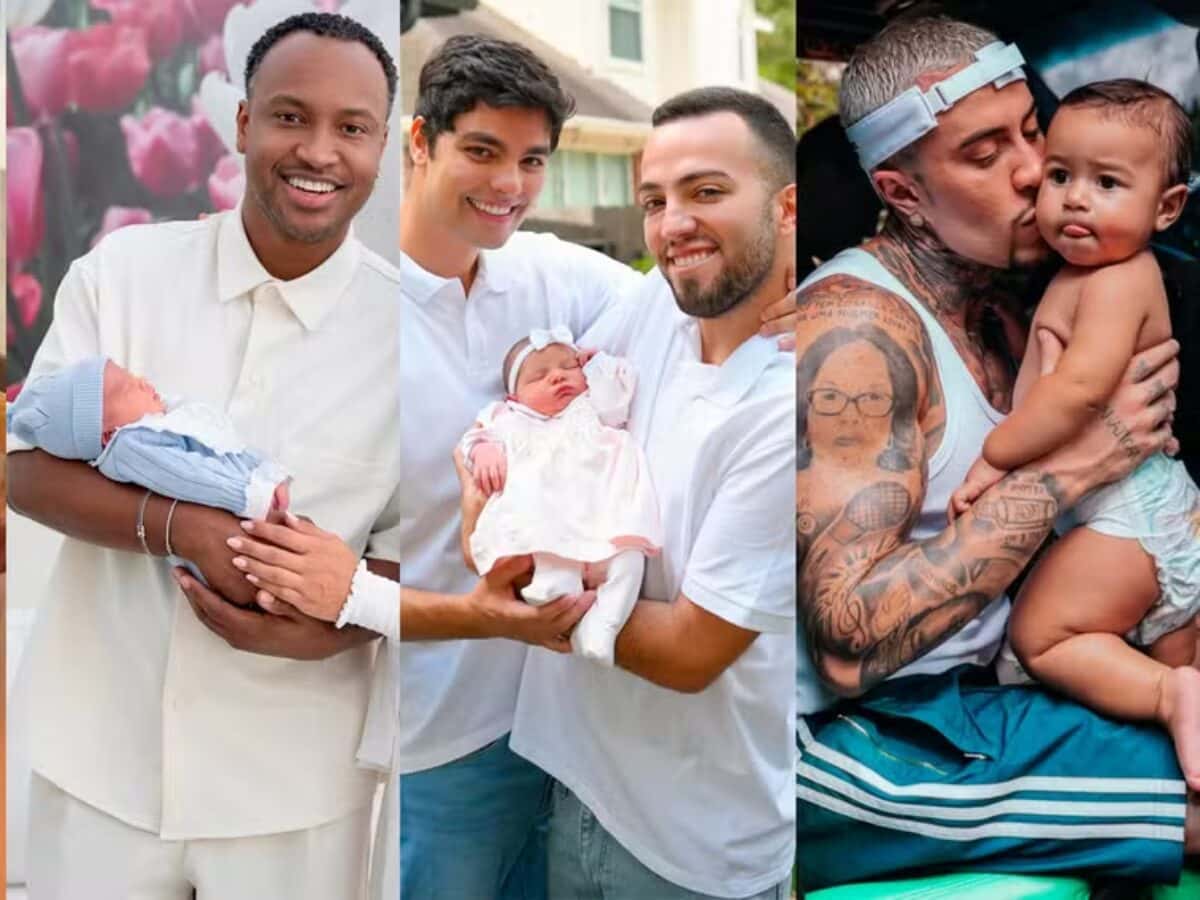 Neymar, Lucas Rangel, MC Daniel… Os famosos que viraram papais em 2025