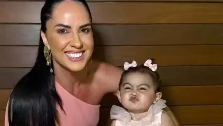 Graciele Lacerda reage a ataque sobre aparência da filha com Zezé; veja