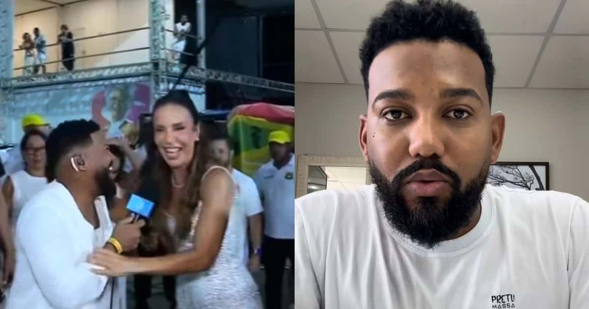 Repórter da TV Bahia brinca e faz ‘carta aberta’ após cuspir no rosto de Ivete Sangalo: ‘Me perdoa’