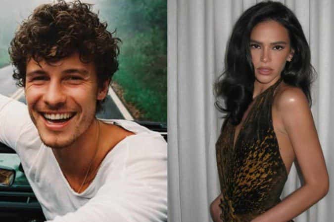 Bruna Marquezine e Shawn Mendes trocam beijos no carnaval de Salvador