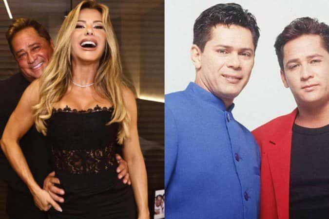 Esposa de Leonardo faz revelação chocante sobre túmulo de Leandro