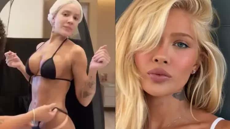 Karoline Lima desabafa após crítica ao bronzeado: ‘Vamos me jogar no lixo?’