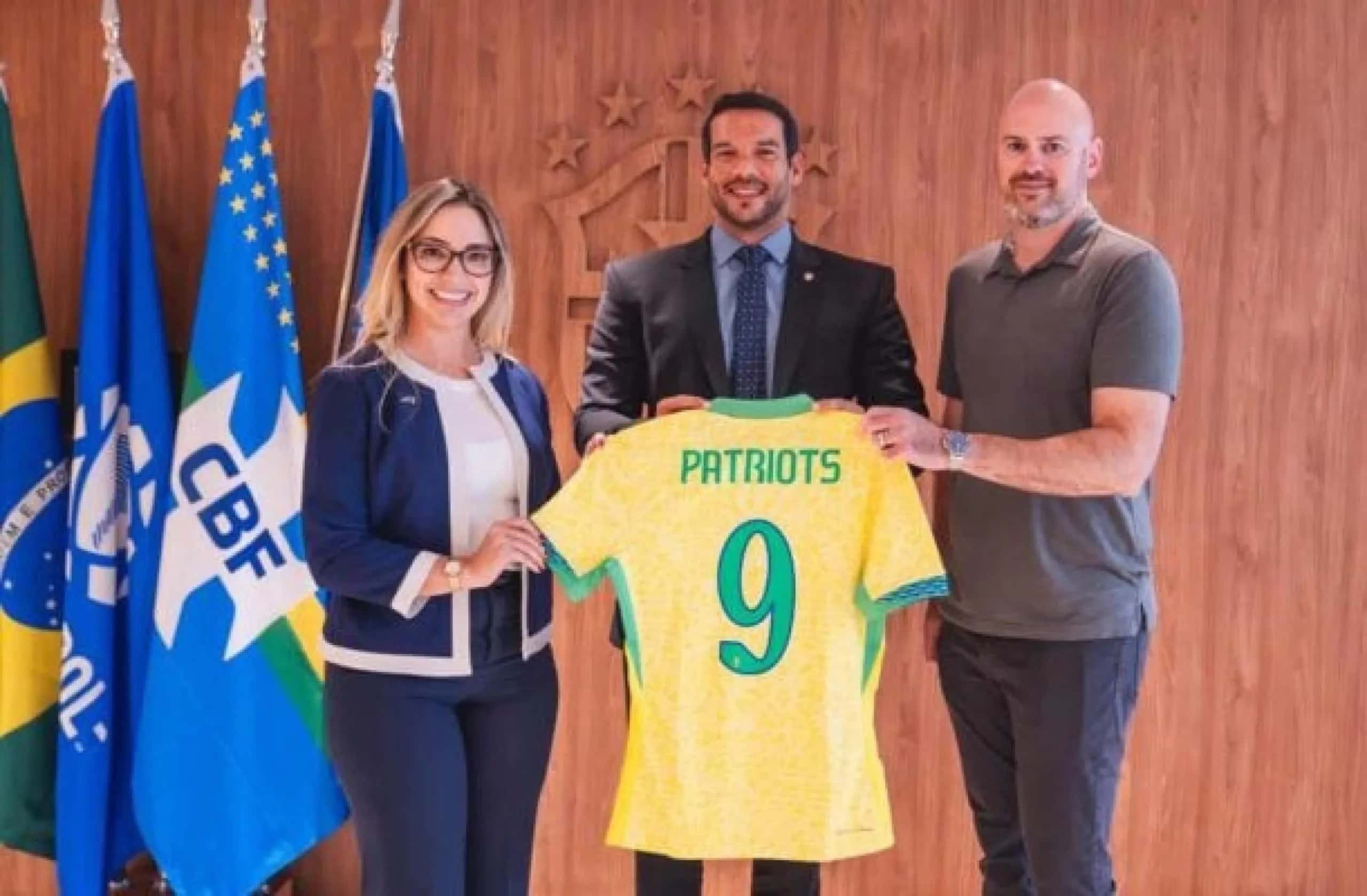 CBF faz parceria com time da NFL para ações conjuntas em amistoso com a França