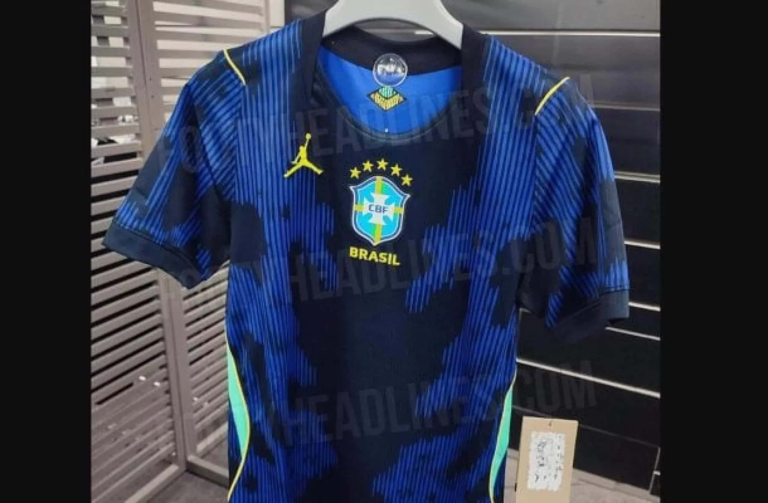 Site vaza imagens da nova camisa reserva da Seleção para a Copa de 2026