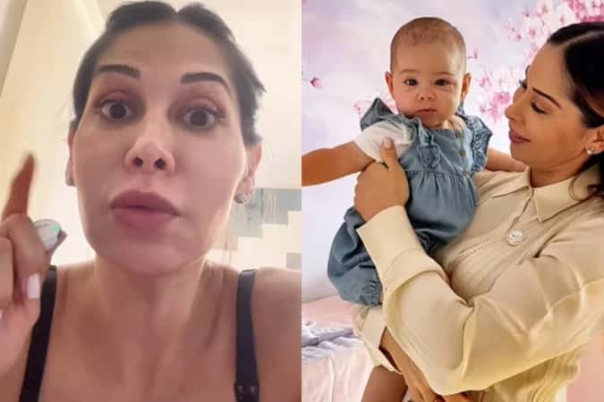 Maíra Cardi expõe diagnóstico de doença da filha caçula: ‘Carne viva’