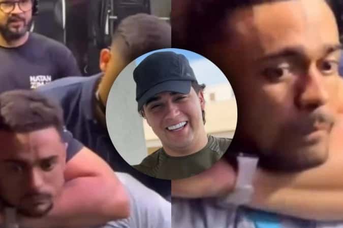Natanzinho Lima faz fã levar ‘mata-leão’ e revolta público na web