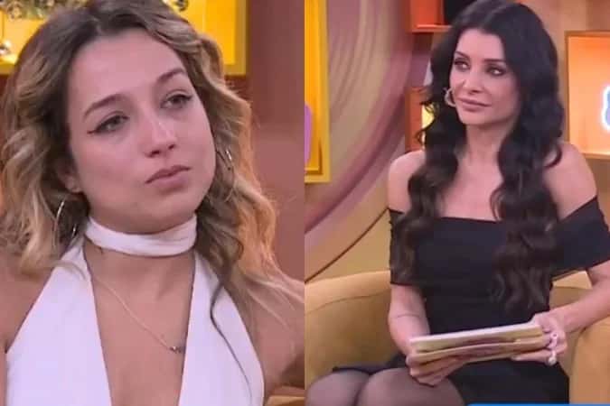 Samira reage ao assistir os próprios momentos de falsidade contra Ana Paula e Milena