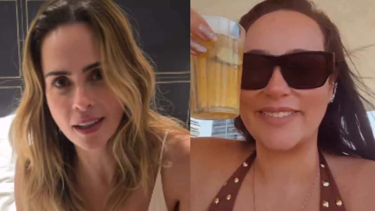 Ana Paula Renault se pronuncia após irmã surgir tomando cerveja na praia dias após a morte do pai