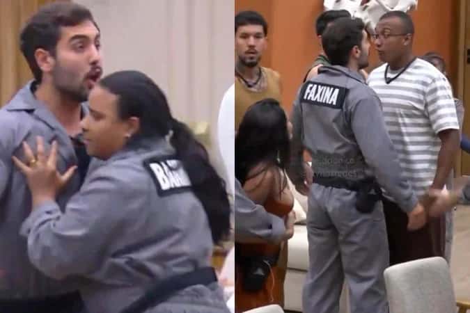 ‘Casa do Patrão’ tem briga generalizada e barraco quase acaba em pancadaria