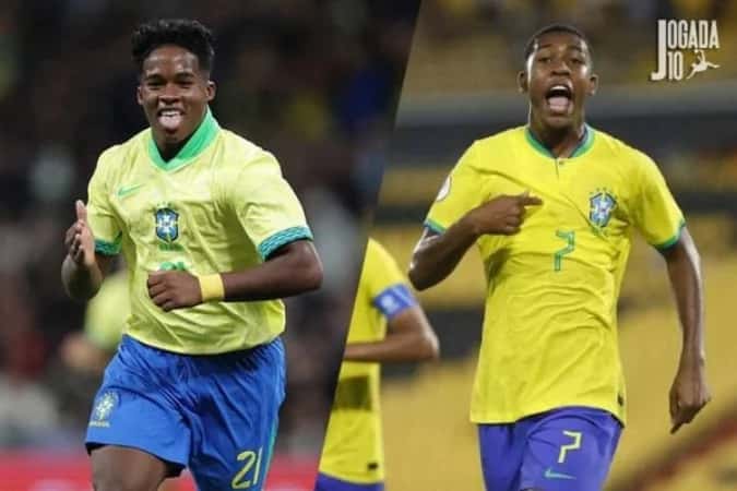 Torcida aprova aposta de Ancelotti em Endrick e Rayan