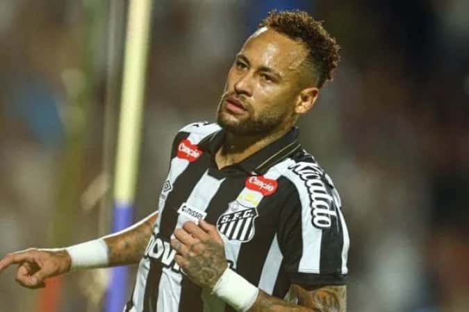 Sul-Americana: Neymar marca, mas Santos vacila no fim e empata com Recoleta