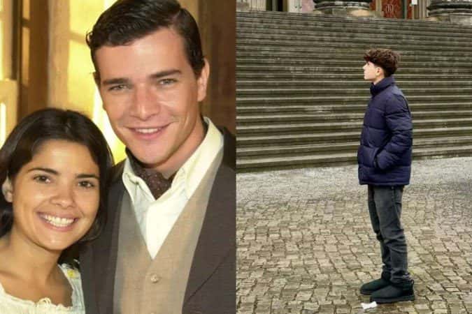 Filho de Daniel de Oliveira e Vanessa Giácomo completa 16 anos e atriz compartilha fotos raras do adolescente