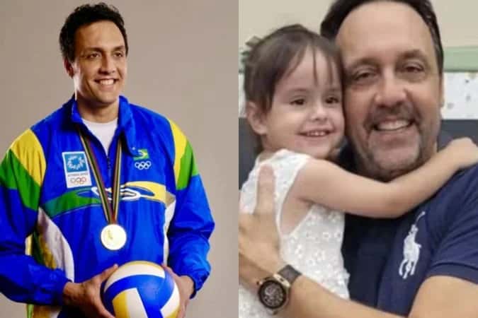 Filha de campeão olímpico é diagnosticada com infecção grave nos ossos