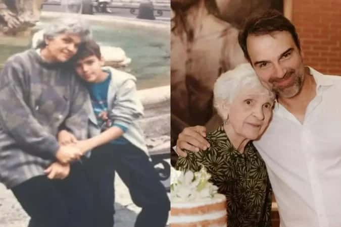 Tadeu Schmidt lamenta morte da mãe e emociona com mensagem de despedida