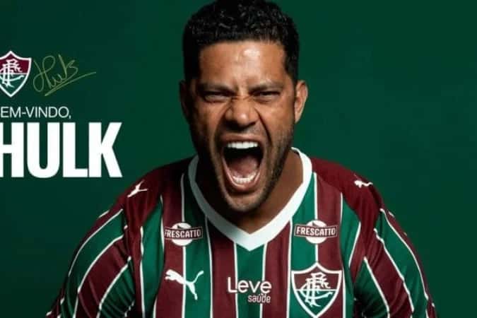 Fluminense anuncia contratação do atacante Hulk