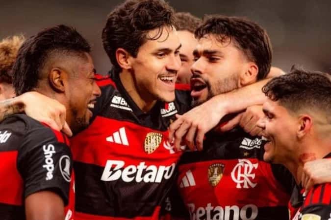 Pedro decide, e Flamengo avança em 1º no Grupo A da Libertadores