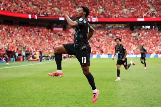 Canadá goleia Catar por 6 x 0, mas perde Koné por fratura na perna