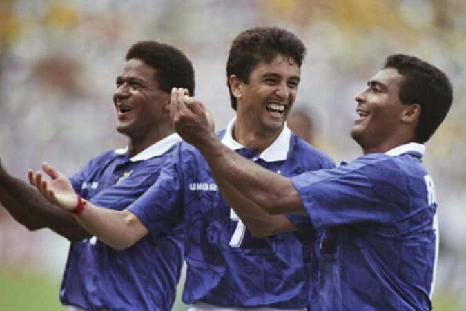 Bebeto pede para Endrick repetir comemoração histórica da Copa de 1994